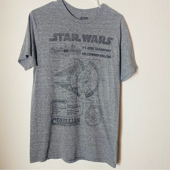 Star Wars Other - Star Wars Men's Grey T-Shirt Size: M